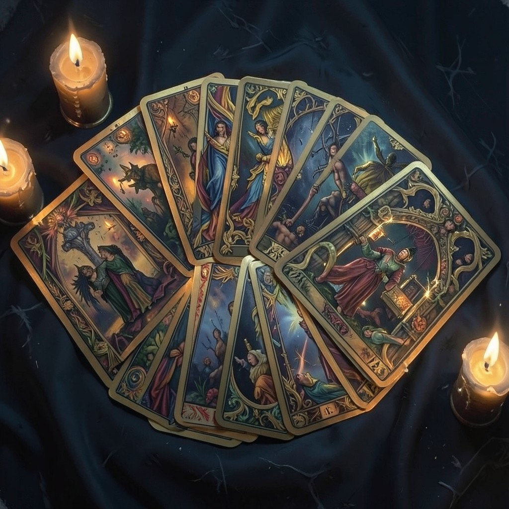 Chaos tarot spreads non-linear protocol