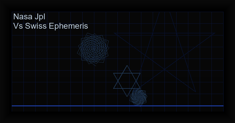 NASA JPL vs Swiss Ephemeris: which one actually gives you the right planetary positions?