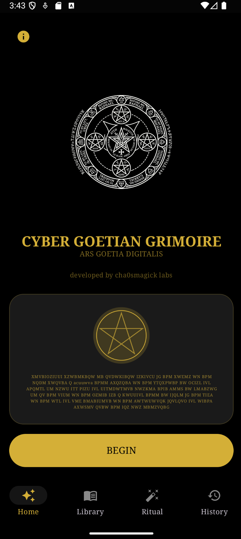 Arcana Goetia: Ritual & Sigils screenshot