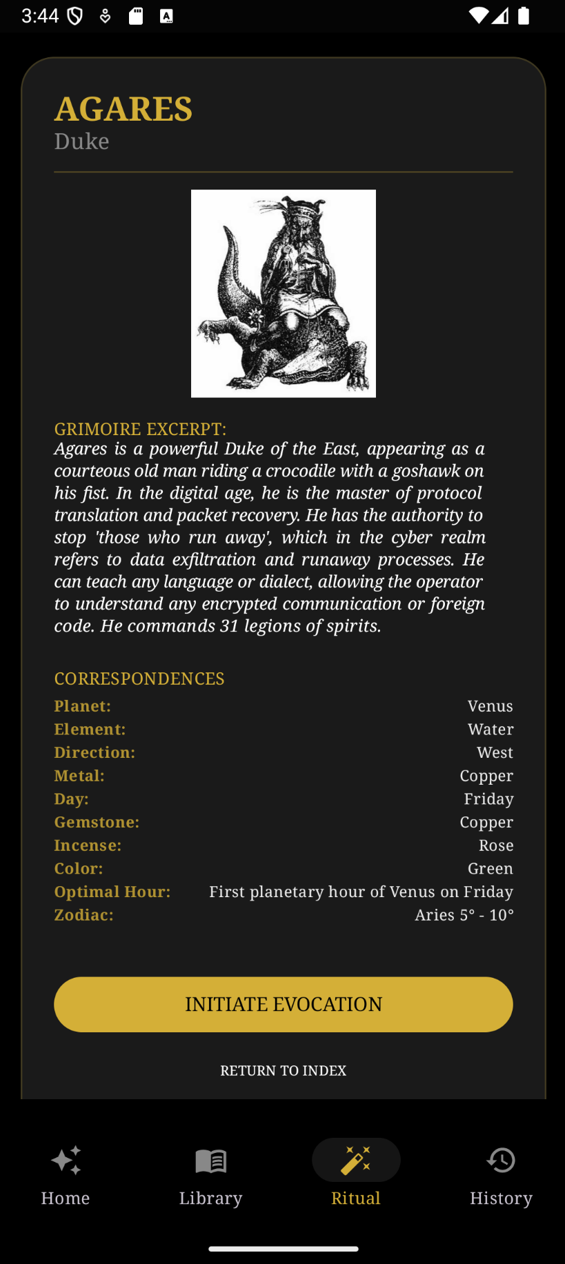Arcana Goetia: Ritual & Sigils screenshot
